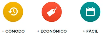 Más cómodo, más económico, más fácil